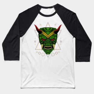 Devil face illustration. head of demon. Baseball T-Shirt